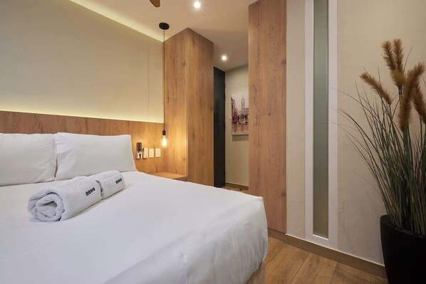 Travel cot, WiFi, bed sheets - Geko | Smart Loft w/ Wifi  in Central Miraflores (Miraflores)
