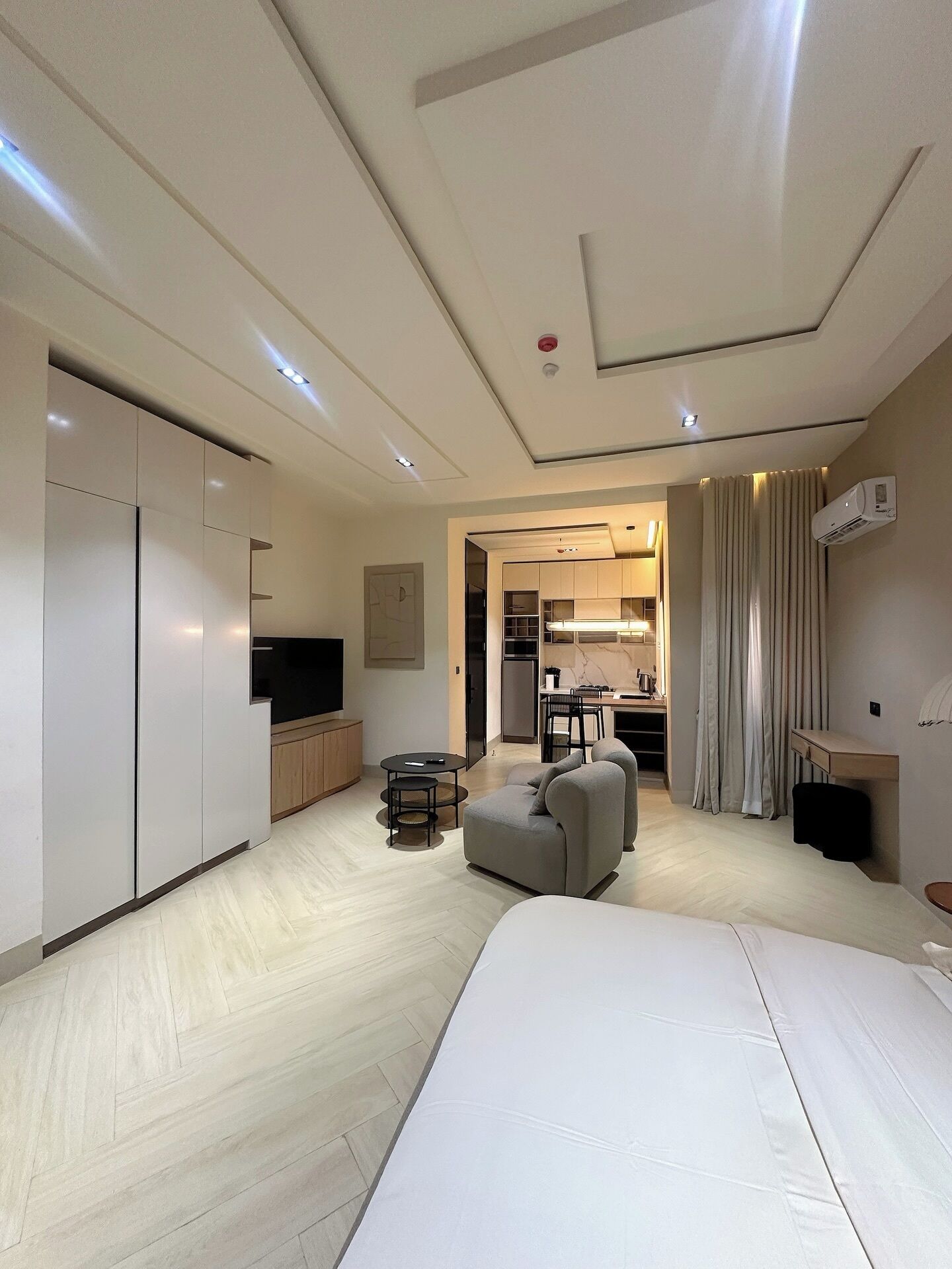 Apartamento família, sacada, vista para a cidade