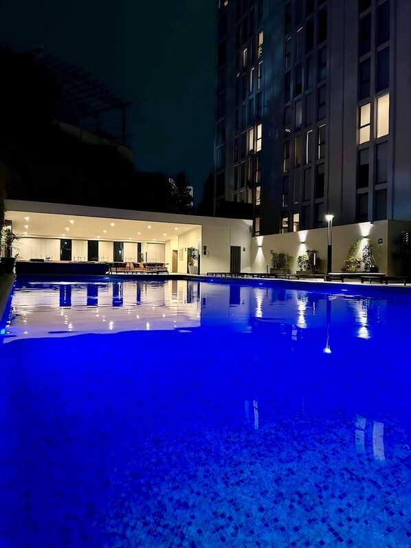 Pool - Spectacular loft on the 22nd floor in the Andares neighborhood, in the heart of Zapopan, Telmex-Akron (Zapopan)