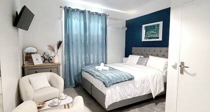 Chambre "Bonheur" élégante et tout confort.