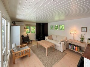 Fernseher, Kamin