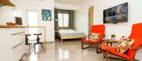 1 bedroom, iron/ironing board, WiFi, bed sheets
