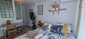 1 dormitori, wifi gratuïta i roba de llit 