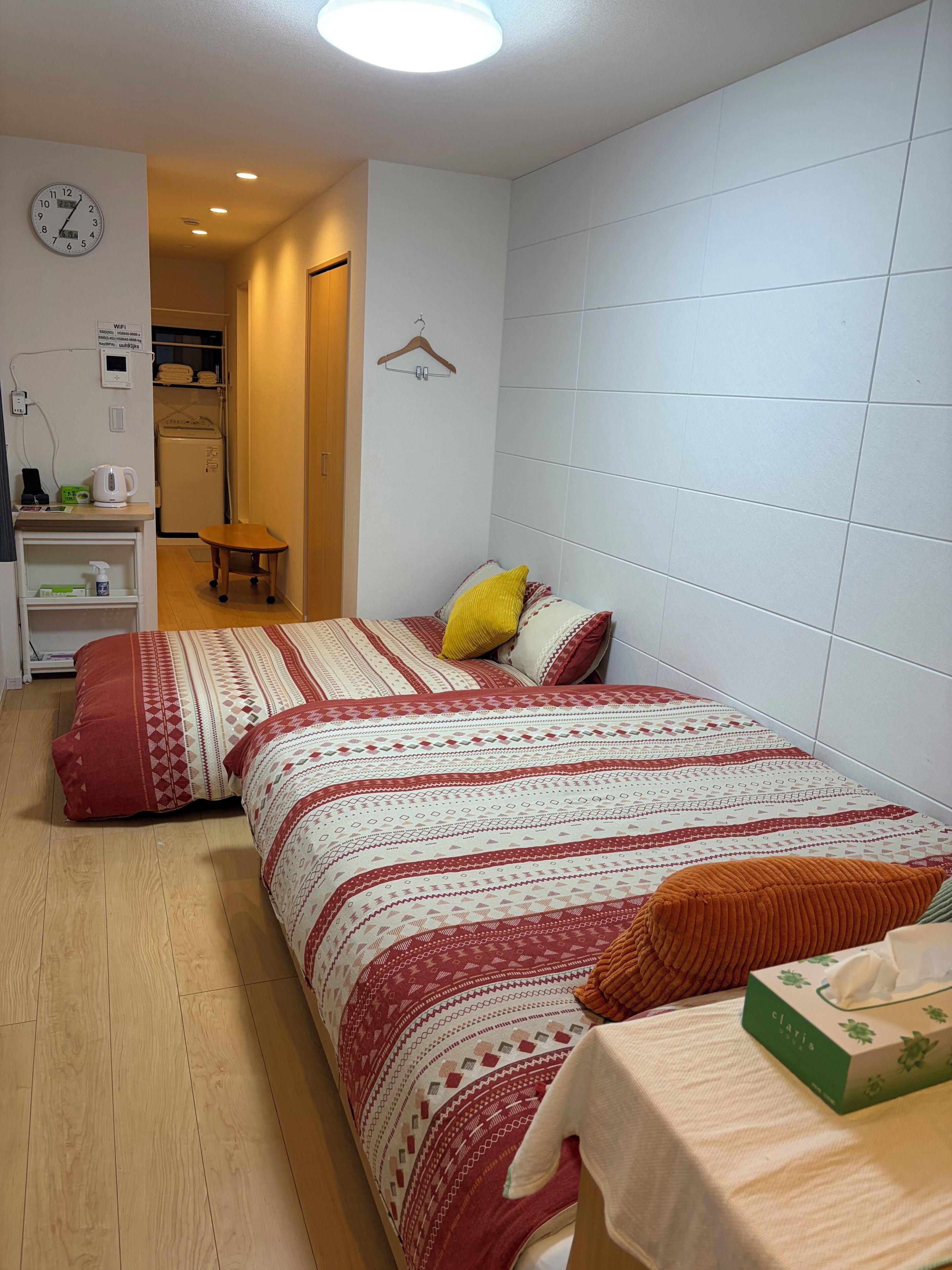 1 bedroom, iron/ironing board, WiFi, bed sheets
