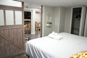 1 chambre, fer et planche à repasser, Wi-Fi gratuit, draps fournis