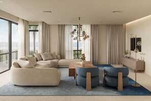 Living area - Hilton Kuwait Mangaf Resort (Mangaf)