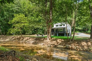 Exterior - Happy Hour House: NEW Creekfront Mountain Escape Near Boone, NC (Deep Gap)