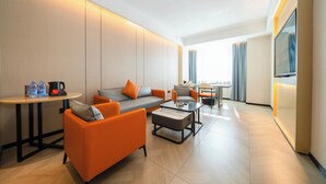 Suite Mewah, pemandangan kota | Area keluarga