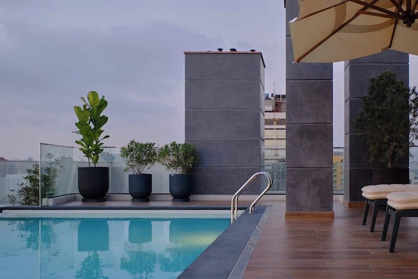 Pool - Geko | Chic 2BR Retreat steps from the Malecón (Miraflores)