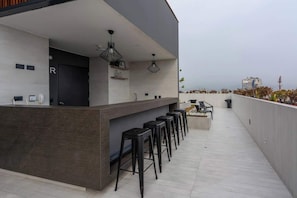 Terrace/patio - Geko |Bright Designer Loft in w/ AC in San Isidro (San Isidro)