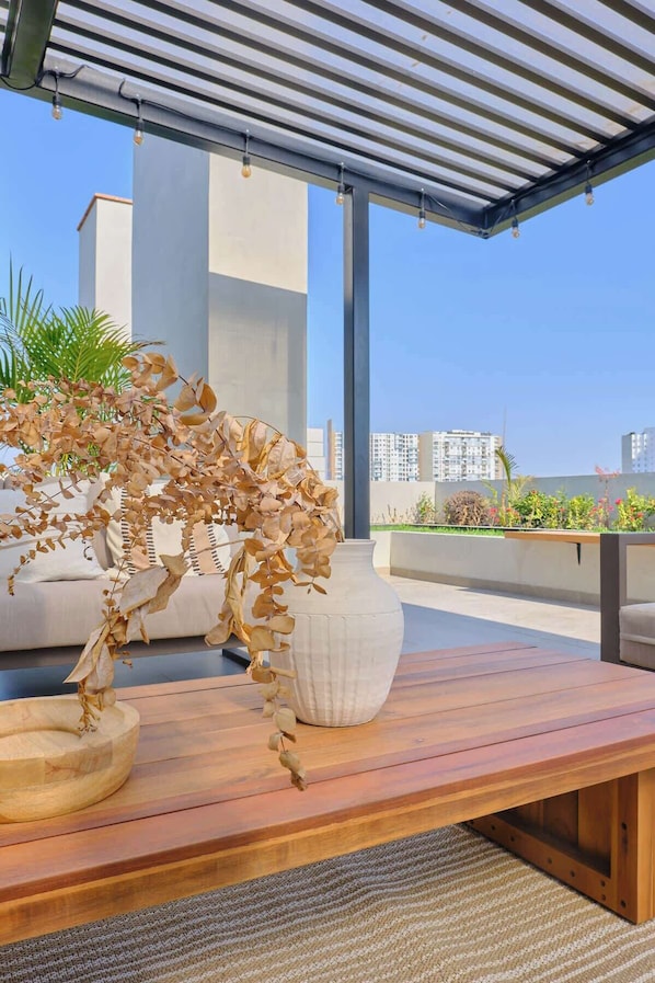 Terrace/patio - Geko | Heartwarming Loft w/ Gym in Barranco center (Barranco)