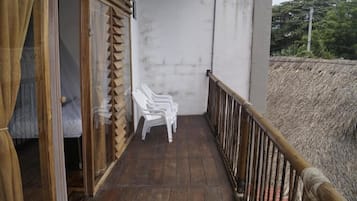 Deluxe-suite - balkon - udsigt til gårdsplads | Terrasse/gårdhave