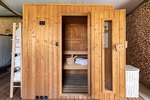 Sauna, hot tub - L'Écurie Gourmande (Thaon)