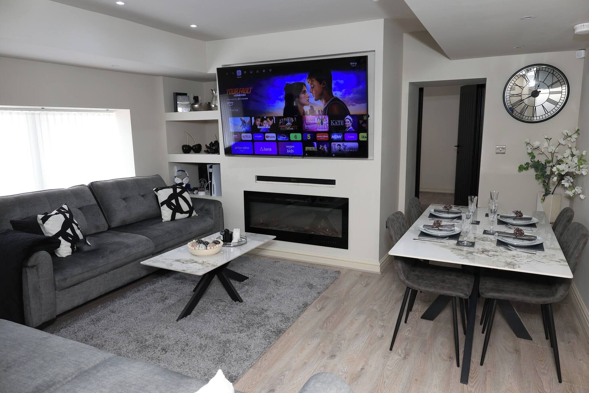 Bungalow, 1 slaapkamer, open haard | Woonkamer