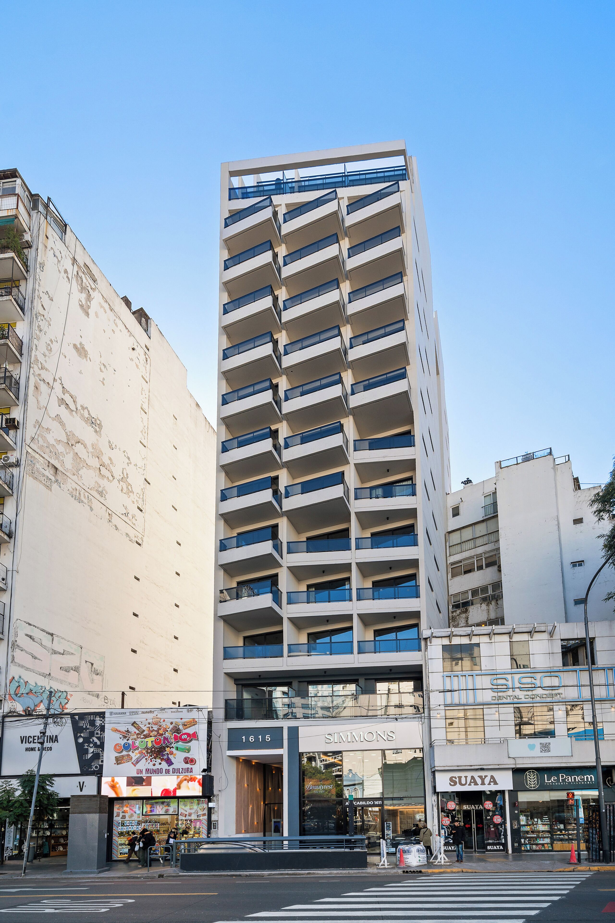 Fachada de la propiedad