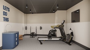 Fitnessbereich