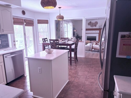 Cozy 3-bedroom with newly updated kitchen and living areas for a relaxing stay!