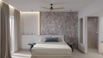 In-room safe, desk, laptop workspace, blackout curtains