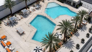 Premium Room, 1 King Bed, Pool View | View from room