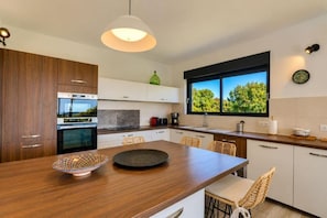 Comfort Villa, Garden View | Private kitchen - Villa des Pins (Ventabren)