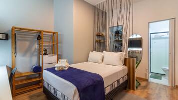 Iron/ironing board, WiFi (free), bed sheets