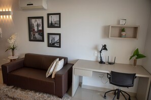 Studio | Living area - Ônix Bueno Residence (Goiânia)