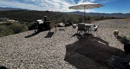 Beautiful 35' RV escape with scenic views, BBQ, fireplace, pet friendly