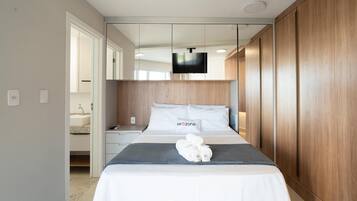 Apartamento básico | 1 quarto, Wi-Fi de cortesia
