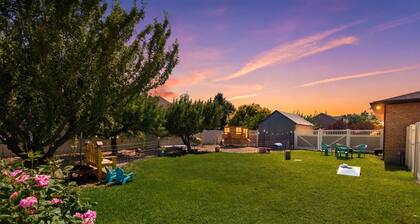 Mini-farm with separate yard in Spanish Fork, extended driveway for toys!