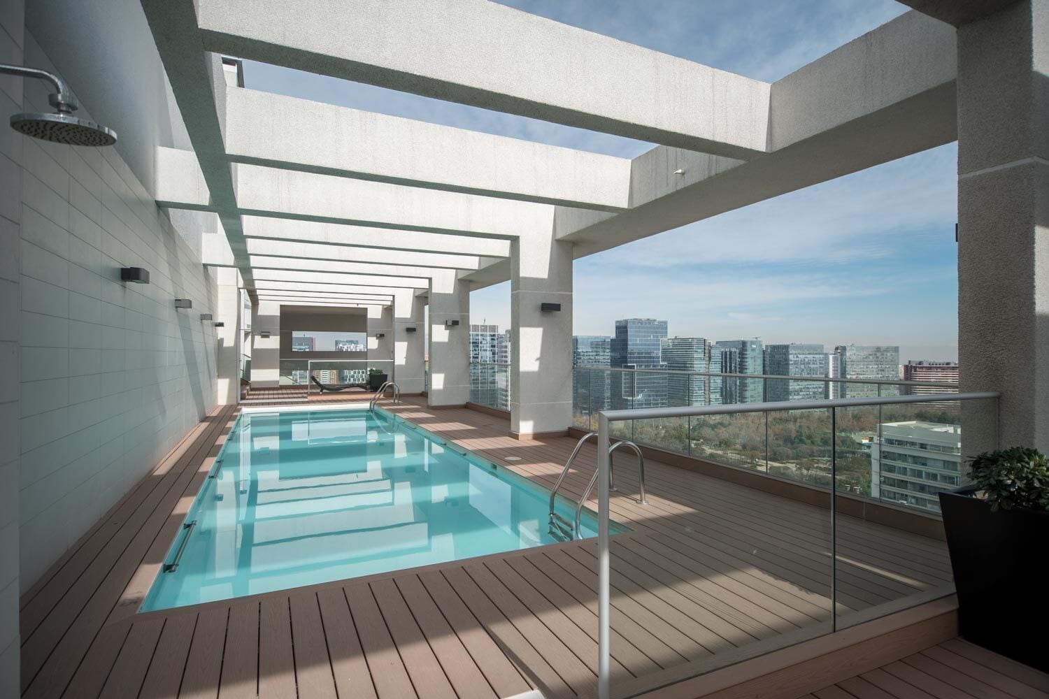 Family Apartment, Balcony, City View | Pool | Seasonal outdoor pool