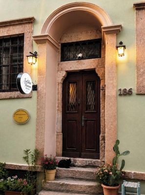 Detalhe da fachada