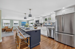 Coffee/tea maker, fridge, microwave, oven - Cape Cod Escape | Near Beaches | Play Area (Osterville)