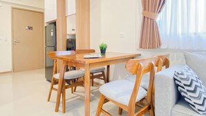 Apartemen Standar | Ruang makan
