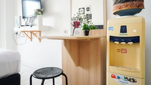 Standard Studio | Private kitchen - Comfortable Living Studio At Apartment Sentul Tower (Bogor)