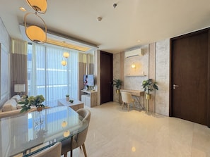Apartemen Standar | Ruang makan