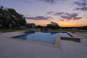 Pool - Hill Country Estate | Pool, Spa, Sleeps 24 (Fredericksburg)