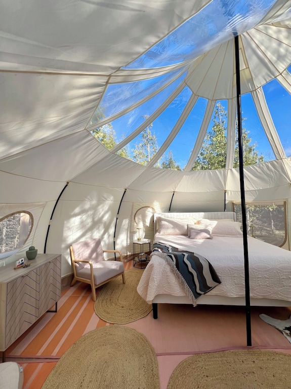 Wonderful 1-bedroom Bell Tent Campground In Peaceful Drummond For Nature Lovers - Michigan