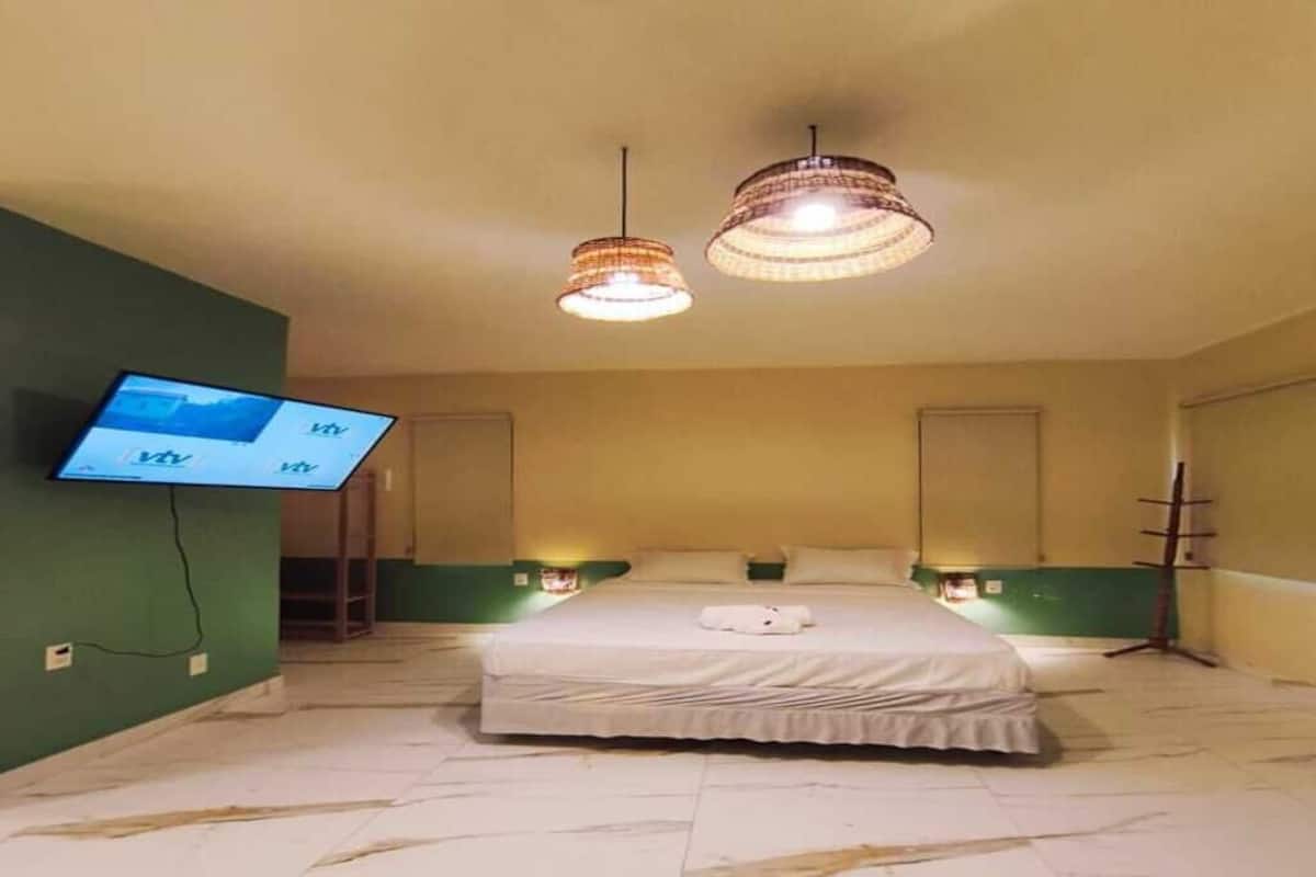 Chalet Confort, vista al jardín | Wifi gratis