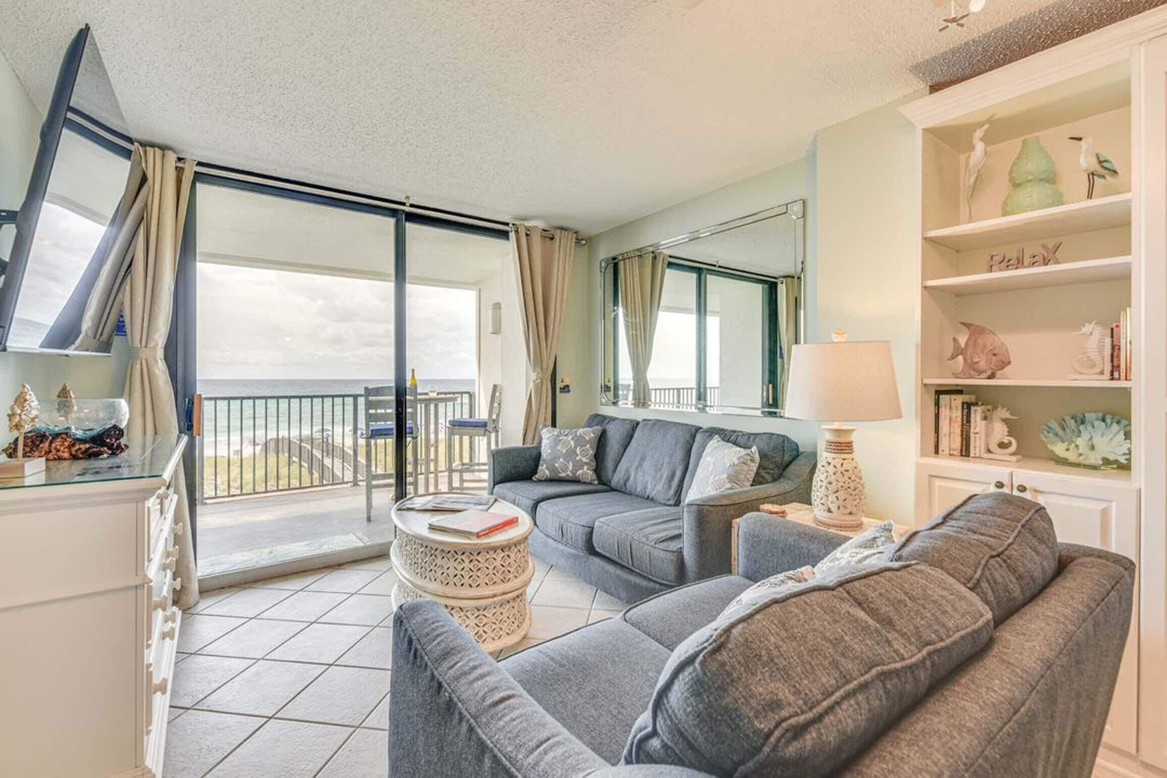 Condo, Multiple Beds (Emerald Surf 204) | Living area