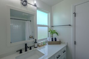 Bathroom - Nalu House - Ocean View Sauna, Spa & Cold Plunge, Steps to the Beach! (San Diego)