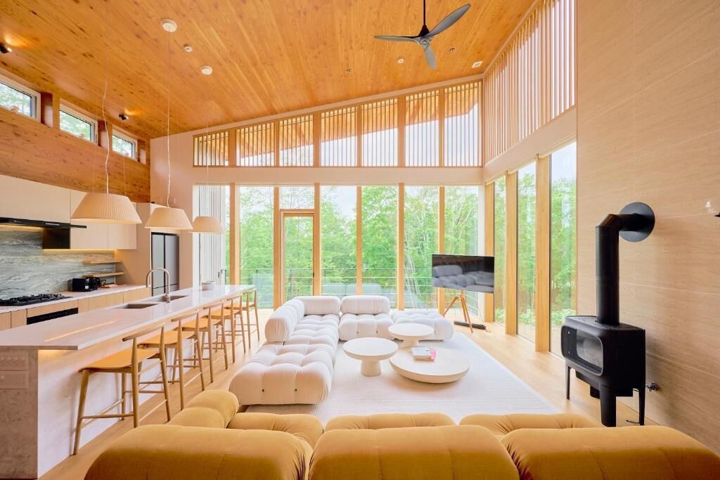 Vila Deluks, pemandangan kebun | Area keluarga