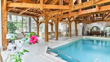 Una piscina climatizada