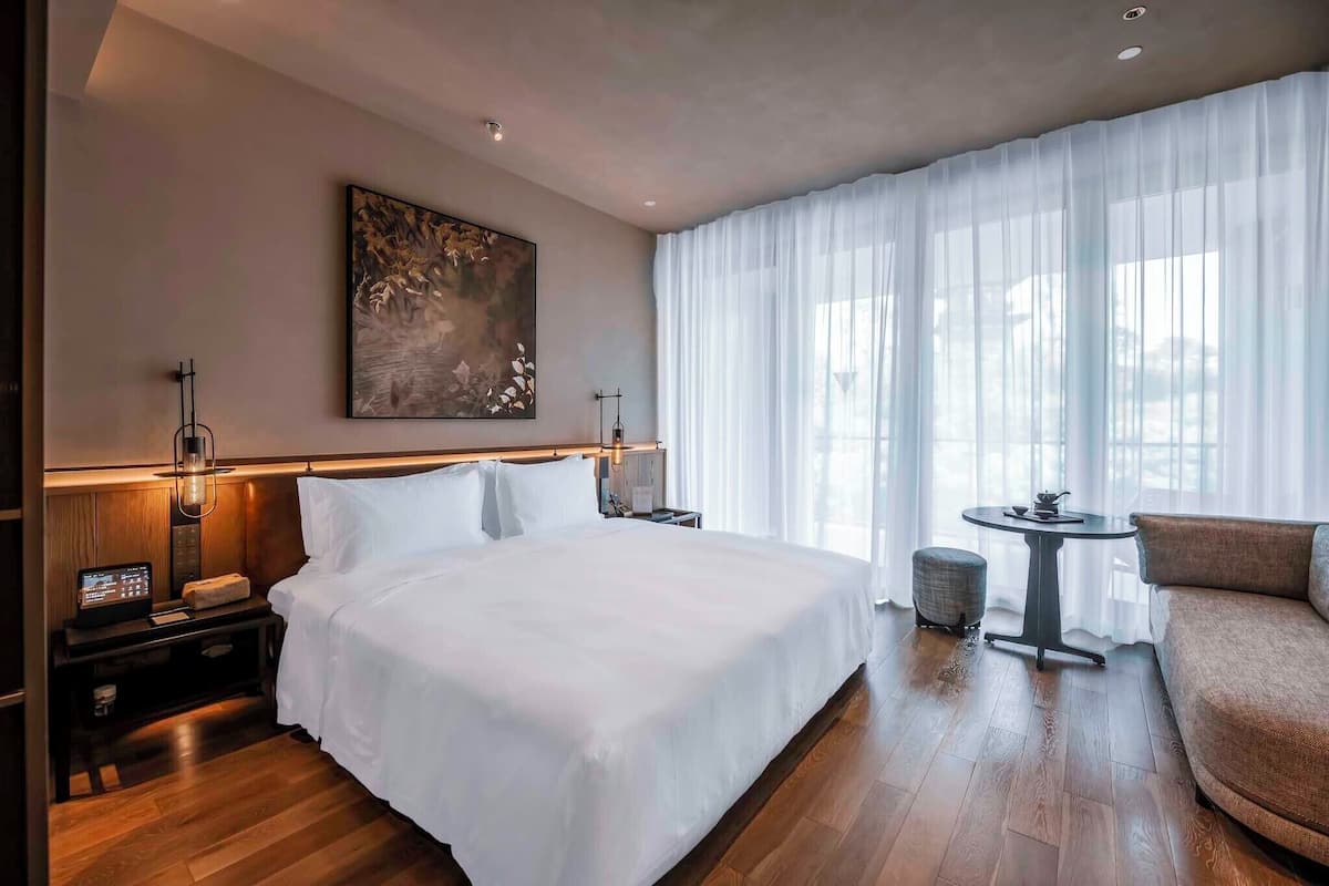 Standard Double Room, Balcony, Hill View