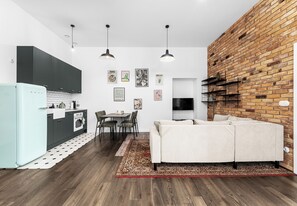 Living area - Cracow Old Town Prime Apartment (Kraków)