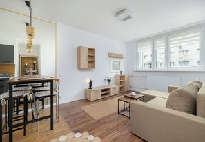 Living area - Grażyny Modern Apartament (Szczecin)