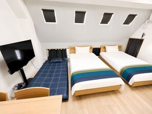 Free WiFi, bed sheets - 401 Melon Home/4 guests/ Bright 1BR Near Namba/Kuromon/Nipponbashi (Osaka)