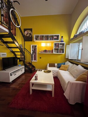 Living area - Cozy and stylish studio - San Siro City Life (Milano)
