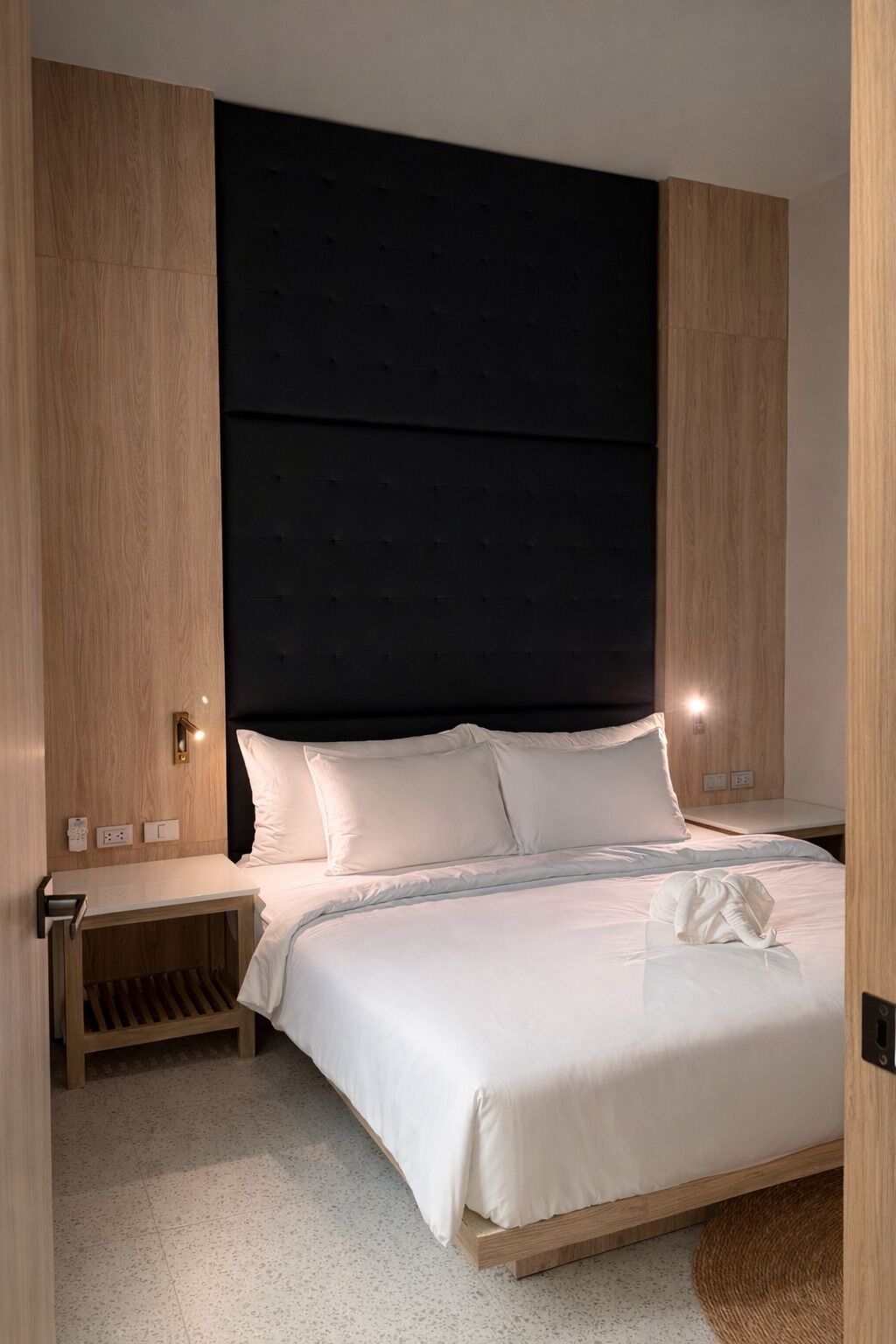 Family Quadruple Room, Garden View | In-room safe, desk, free WiFi, bed sheets