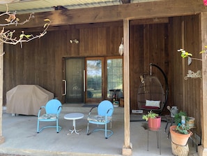 Terrace/patio - The Country Nook-Rustic Charm & Starry Nights! (Temple)