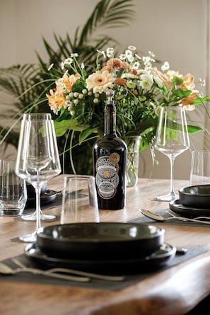 Dining - Deluxe vacation rental with a private sauna and hot tub in the southern Black Forest (Rickenbach)